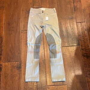 The Tailored Sportsman Beige Riding Jods  with Button Waist